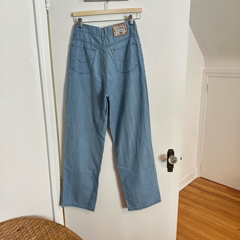 Vintage wide-leg Denim Jeans